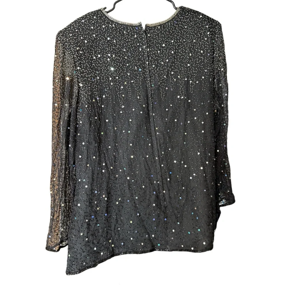 Vintage Stenay Wonans evening top 3X - Picture 3 of 3